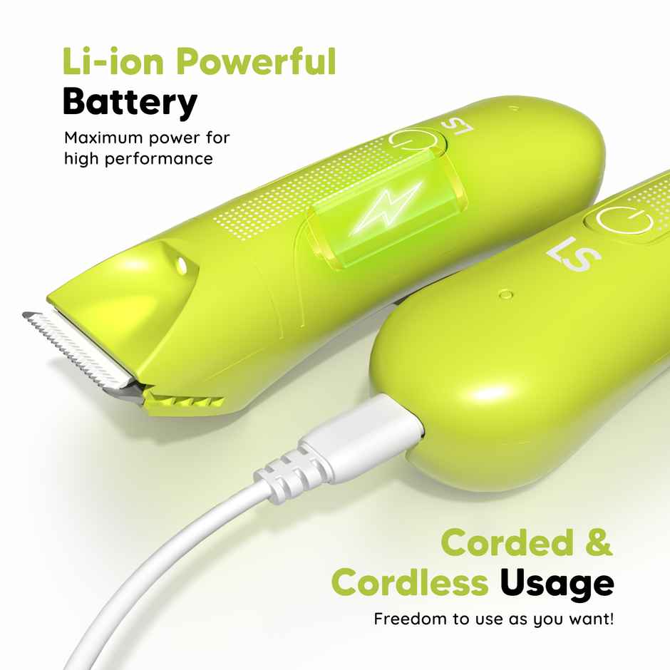 Letsshave Male Body Trimmer | Waterproof Groomer for Private Parts with ceramic Blades