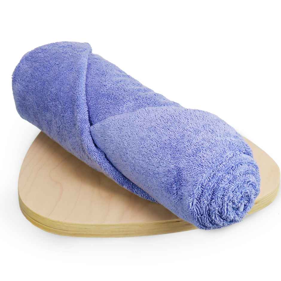 Heelium Bamboo Bath Towel Ultra Absorbent Soft & Odour-Free - Iris | 140 x 70 Cm | 600 Gsm