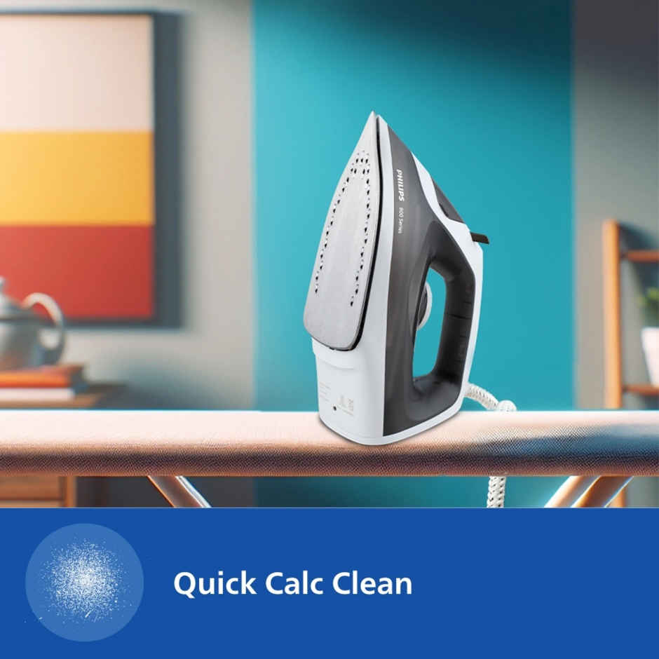 Philips Steam Iron | 1250 W | DST0800/80 | Black