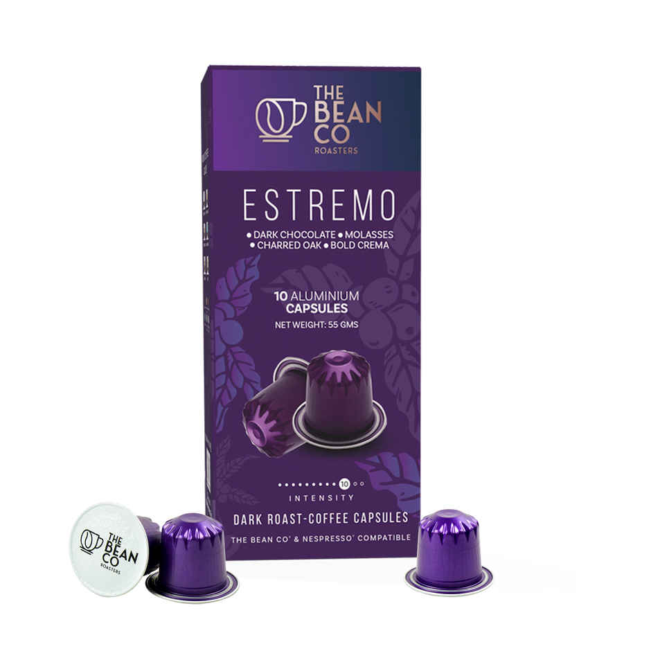 THE BEAN CO ROASTERS Estremo Coffee Capsules | Dark Roast
