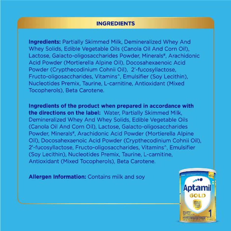 Aptamil Gold Stage 1 Tin