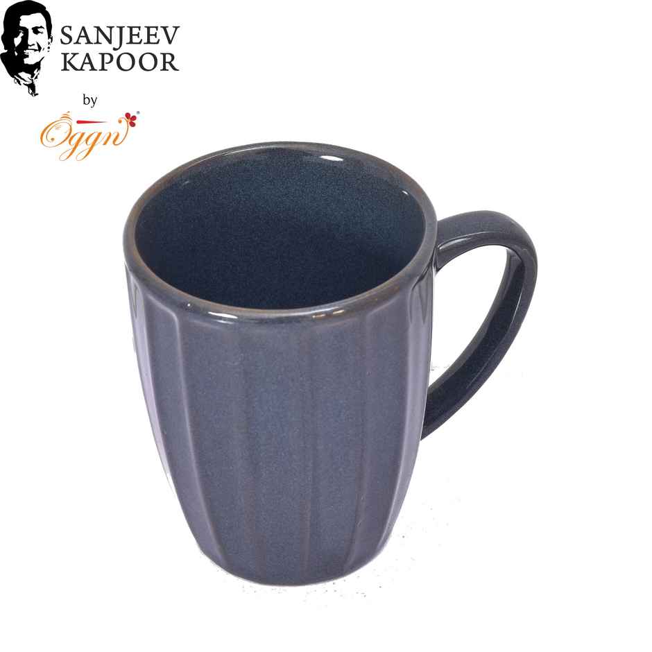 Sanjeev Kapoor by OGGN Ceramic Coffee,Tea,Milk & Mug | Blue Luster - 300 ml