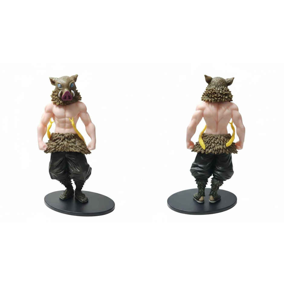 Awestuffs Inosuke Demon Slayer Action Figure Limited Edition for Car Dashboard