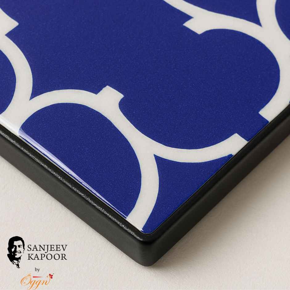 Sanjeev Kapoor by OGGN Mugal Printed MDF Coaster Set of 4 - Coffee Mug & Glasses (4 Inch )