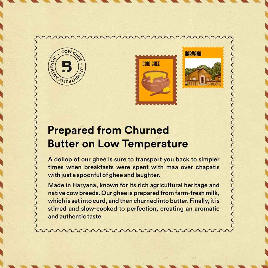 Barosi Cow Ghee Jar | Pure & Traditional