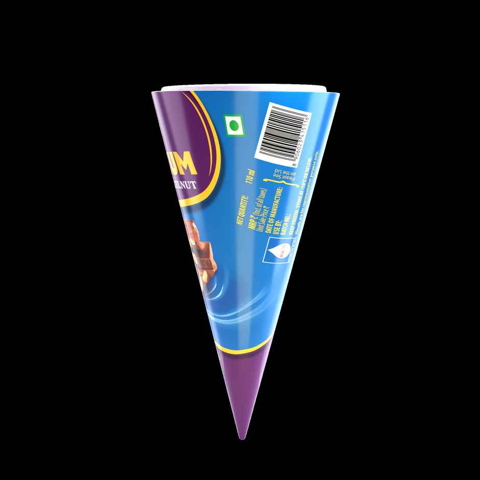 Cream Bell Maxxum Choco Hazelnut Cone | Nutty & Creamy