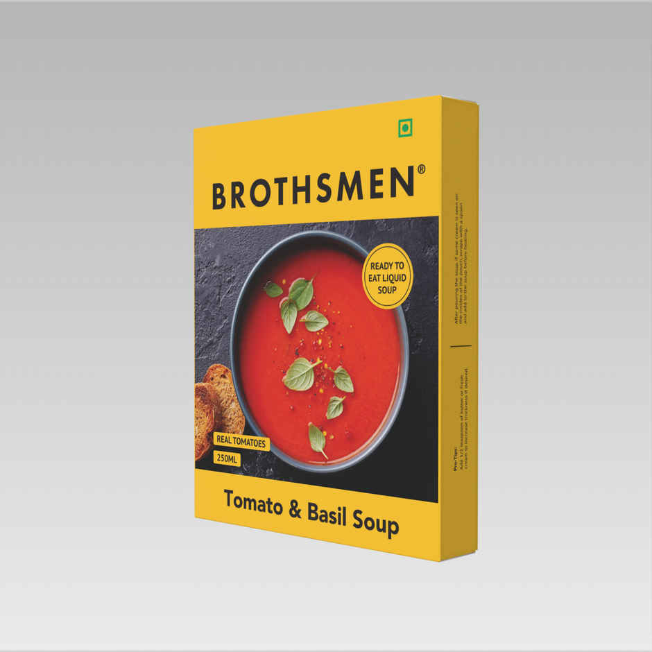 Brothsmen Tomato Basil Ready-to-Eat Liquid Soup