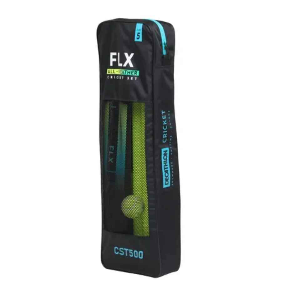 Decathlon FLX Ultralight Plastic Cricket Set | Yellow | Size 3