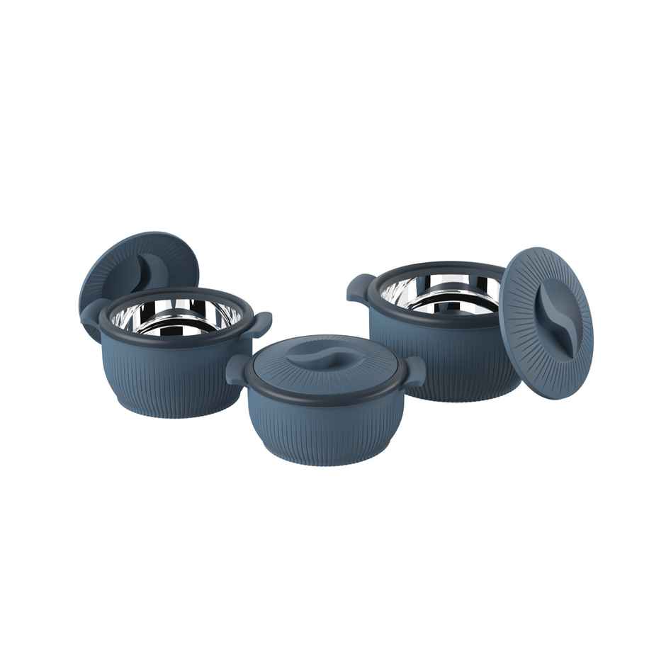 All Time Solaris Casserole Set | Assorted - 1 L + 1.6 L + 2.2 L