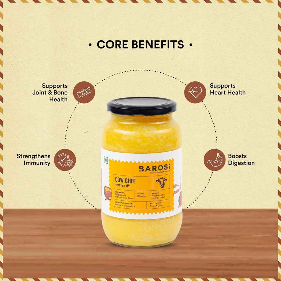 Barosi Cow Ghee Jar | Pure & Traditional