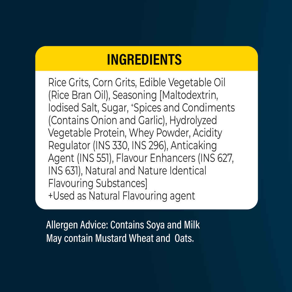 Too Yumm Noodle Masala Karare, 60% Less Saturated Fats, No Palm Oil Healthy Crisps Namkeen