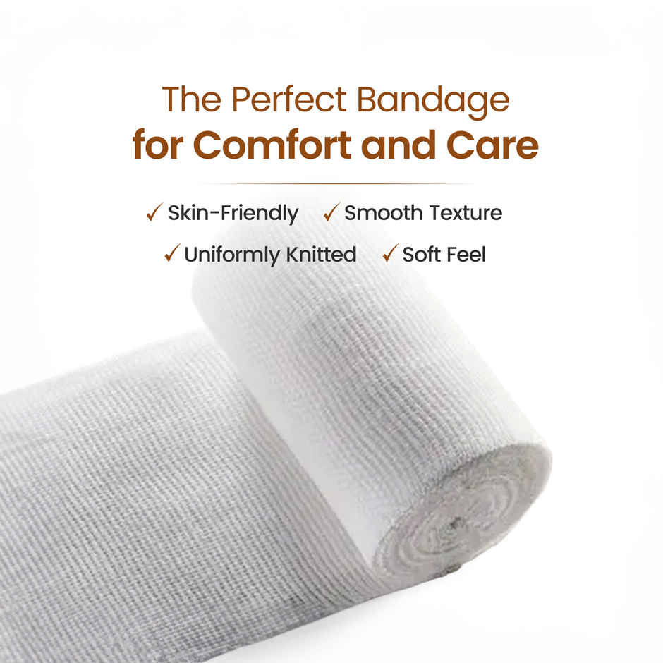 Stergic Rolled Gauze | 10 cm X 4 m