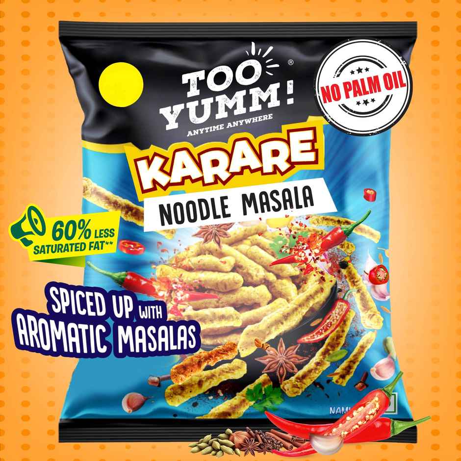 Too Yumm! Noodles Masala | Spicy No Palm Oil Crisps