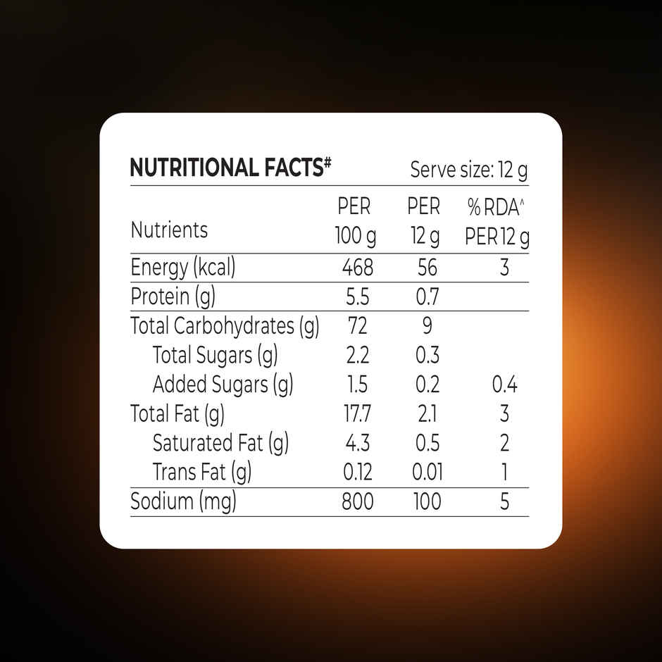 Too Yumm Munchy Masala Karare, 60% Less Saturated Fats, No Palm Oil Healthy Crisps Namkeen