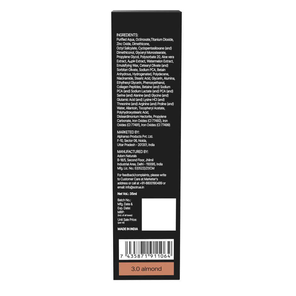 Sotrue 4 in 1 Skin Tint - Almond