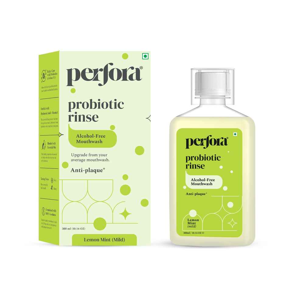 Perfora Alcohol Free Mouthwash (with Probiotics) Combo