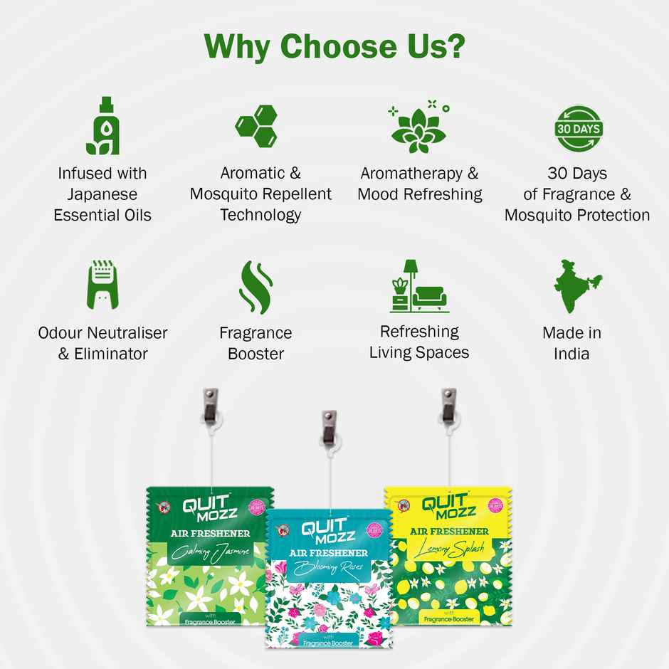 Quitmozz Air Freshener with Mosquito Repellent
