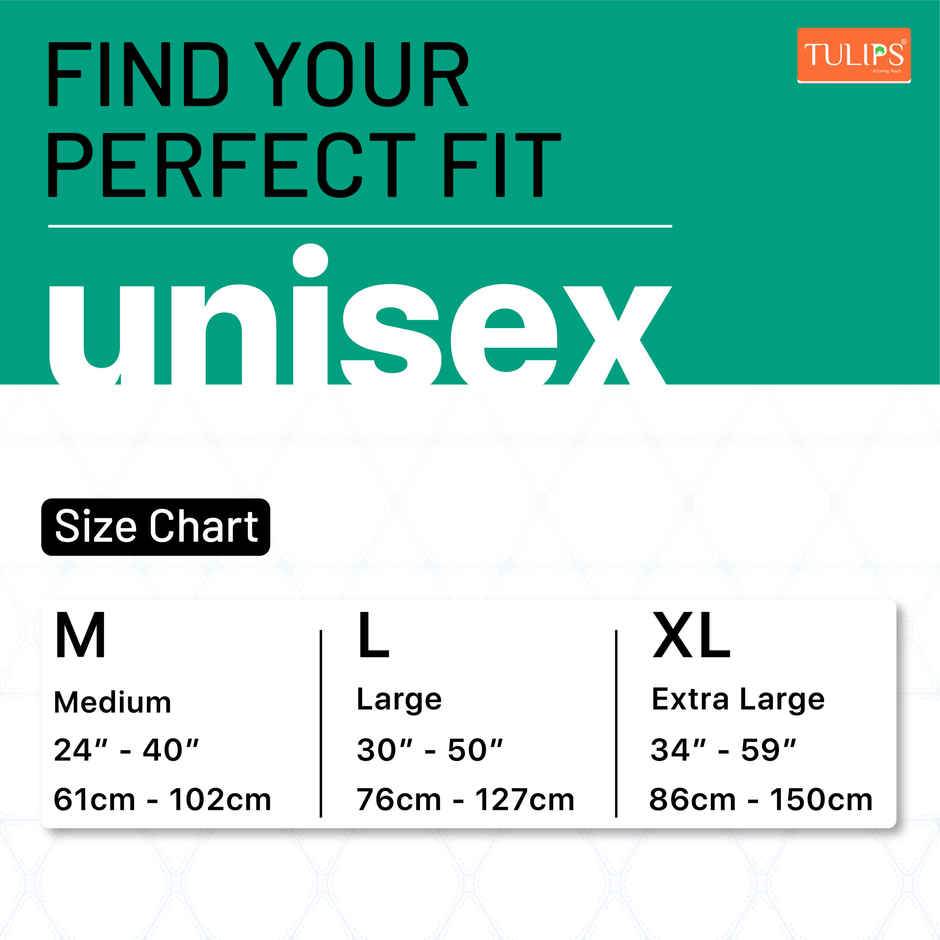Tulips Adult Diaper Pant | XL | 34 to 59 inch