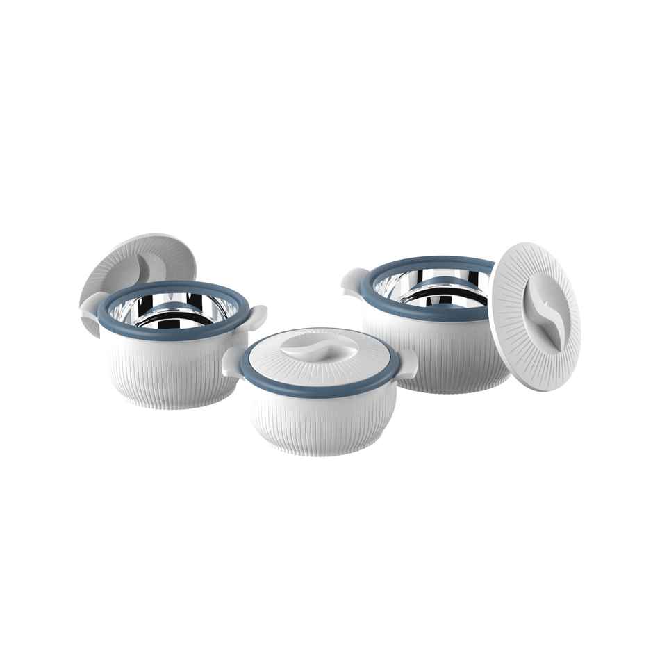 All Time Solaris Casserole Set | Assorted - 1 L + 1.6 L + 2.2 L