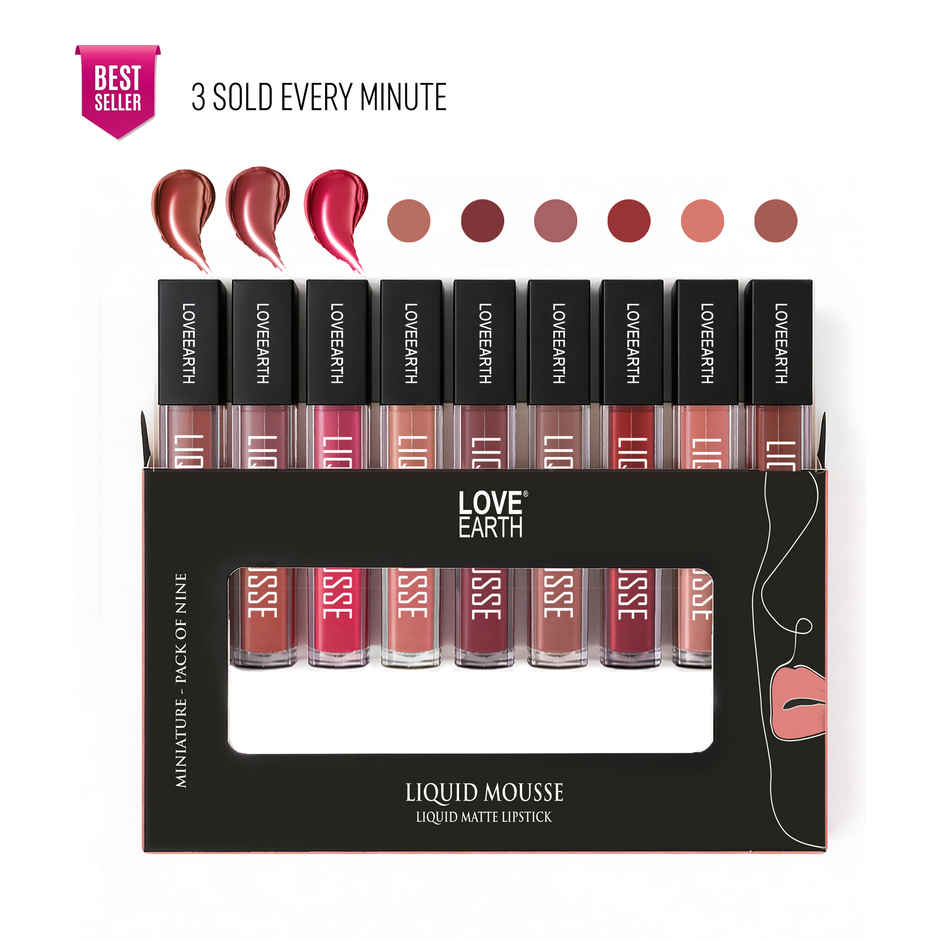 Love Earth Liquid Mousse Lipstick | Multicolor