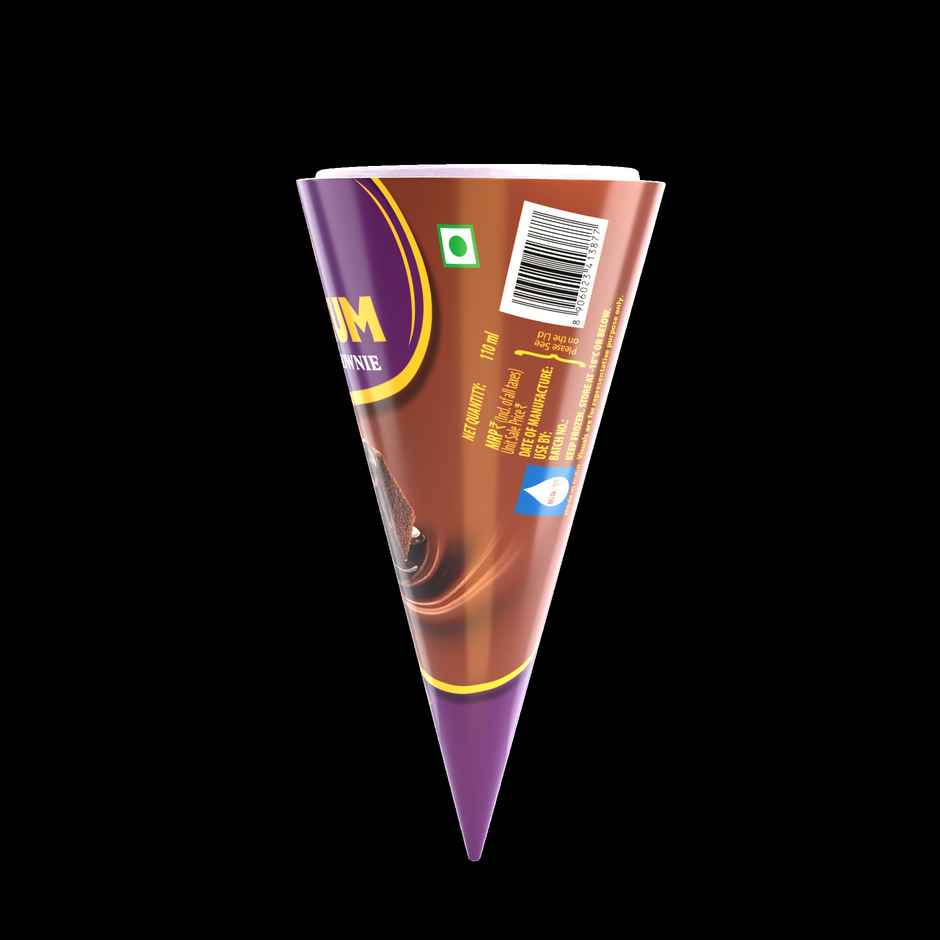 Cream Bell Maxxum Choco Brownie Cone | Chocolatey & Creamy