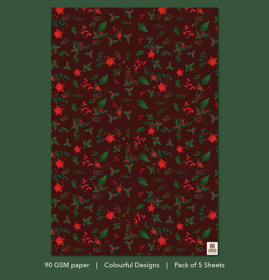 Tiger Notes Gift Wrap Xmas | Pop - 29 x 19 in