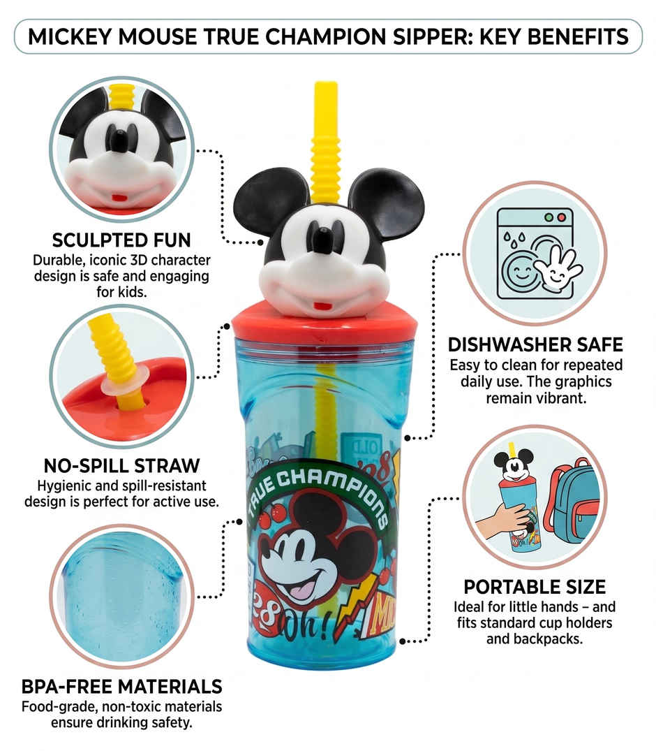 Striders 3D Figurine Tumbler Mickey True Champions