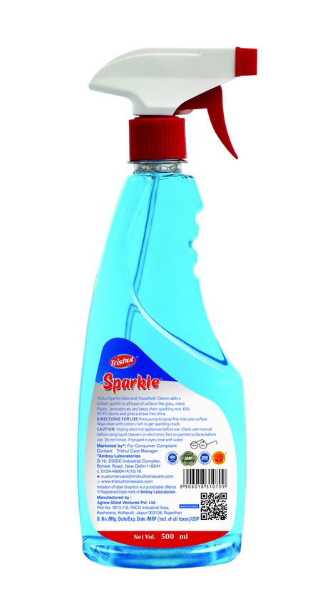 Trishul Sparkle Glass Cleaner