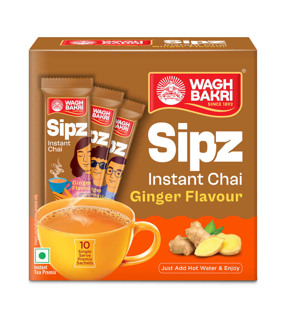 Wagh Bakri Ginger Tea Premix Combo
