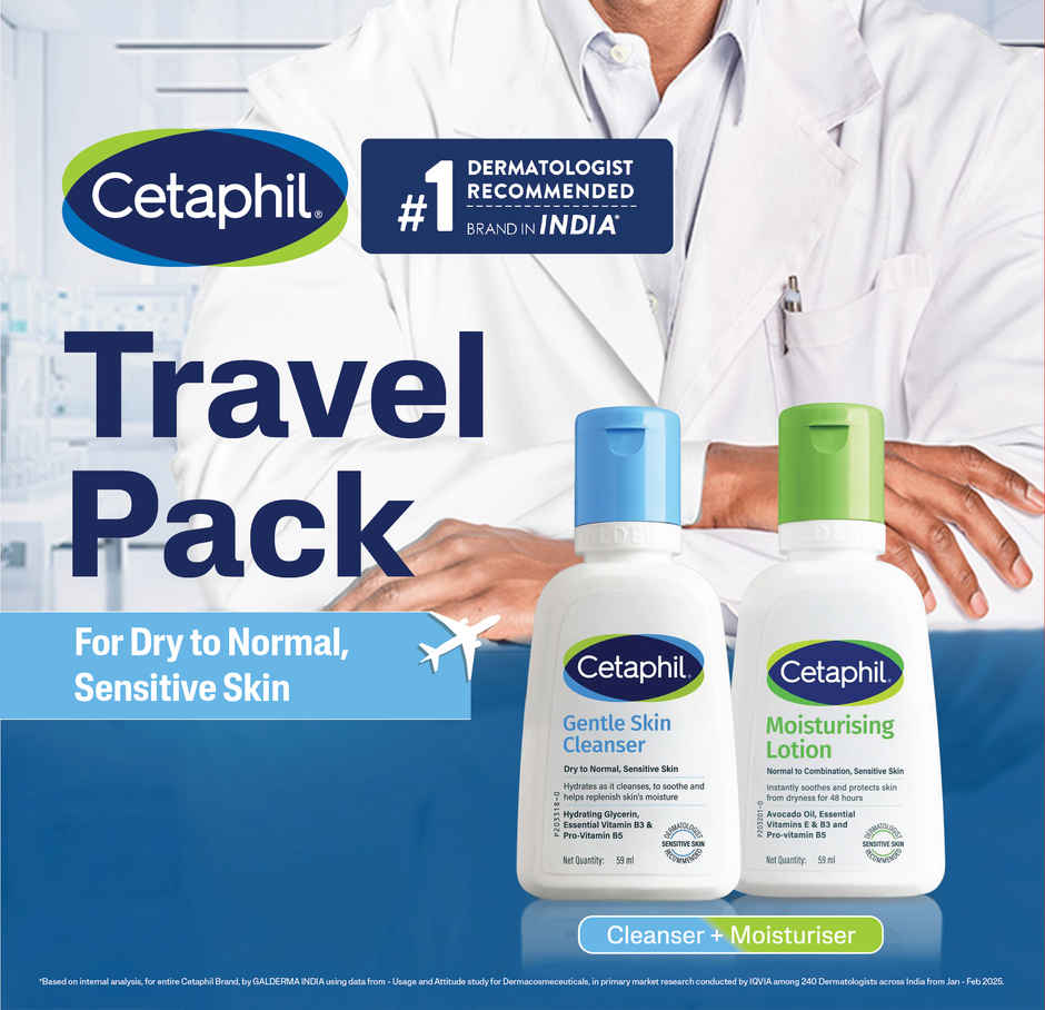 Cetaphil Travel Pack for Dry to Normal Sensitive Skin