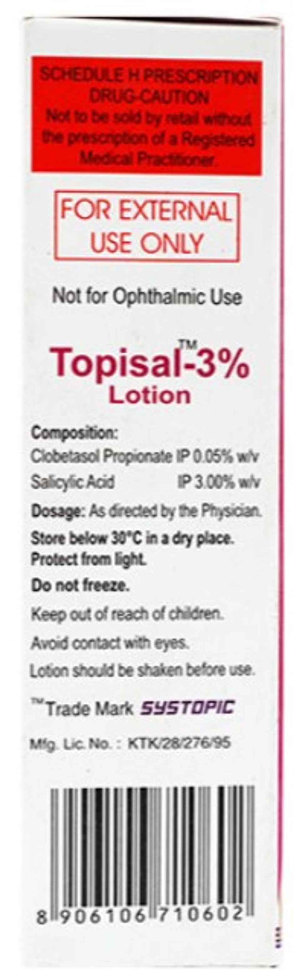 Topisal-3% Lotion