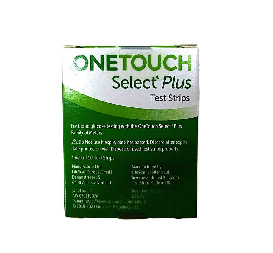 OneTouch Select Plus Test Strip