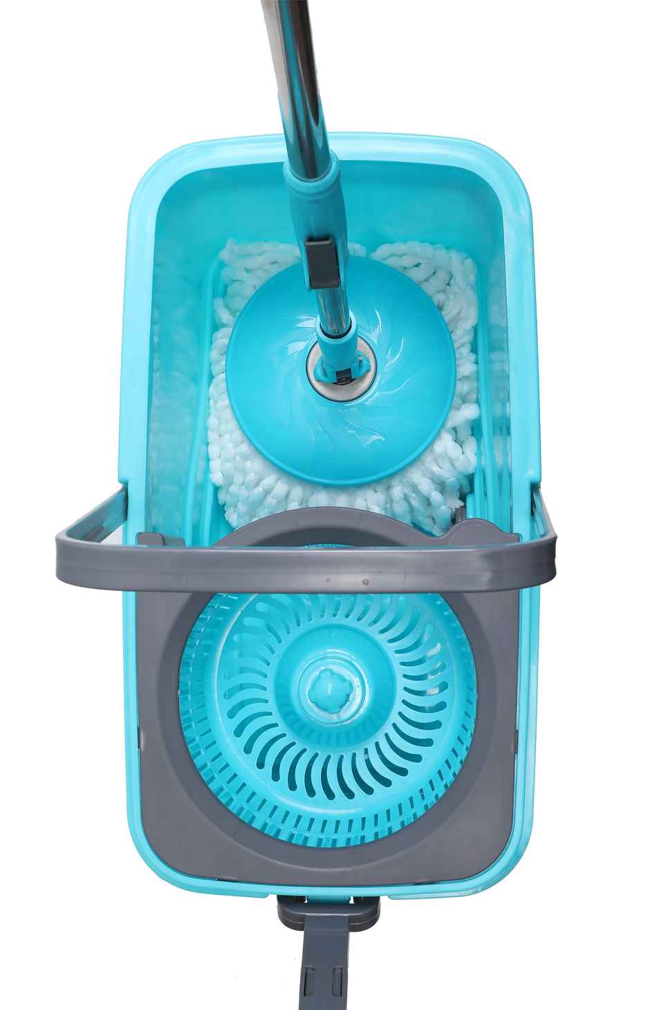 Proclean Prestige Bucket Mop | With Telescopic Rod - 19-22 mm | With 2 Microfiber Mop