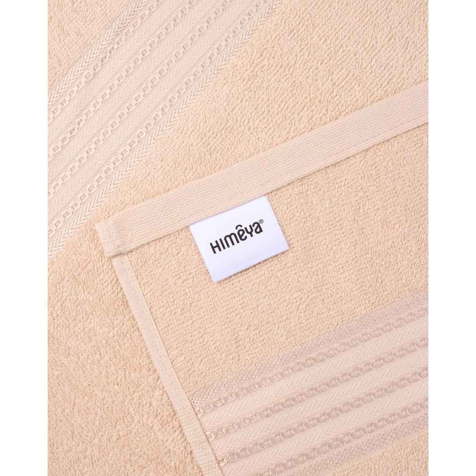 Himeya Quick Dry 380 GSM Cotton Bath Towel | Desert Sand