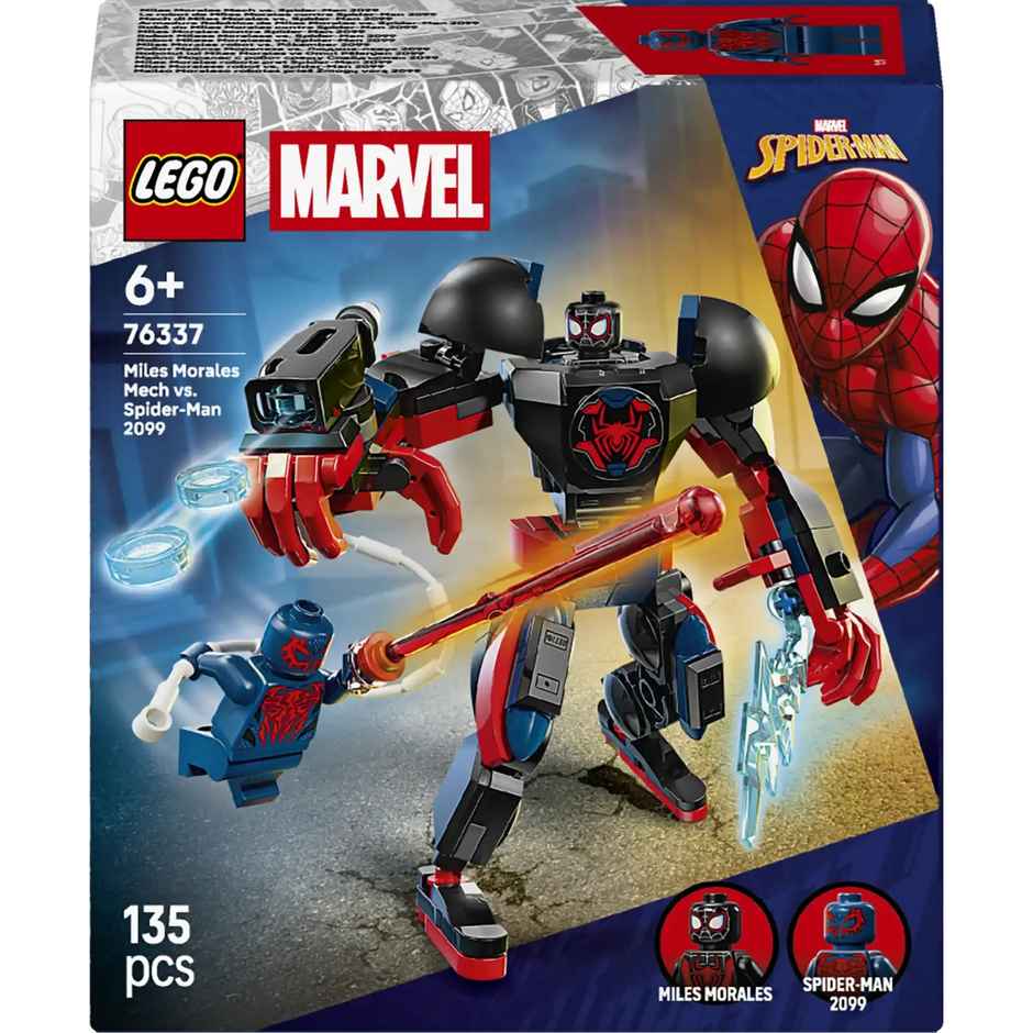 LEGO Marve Mile Morale Mec v SpiderMan 209 76337