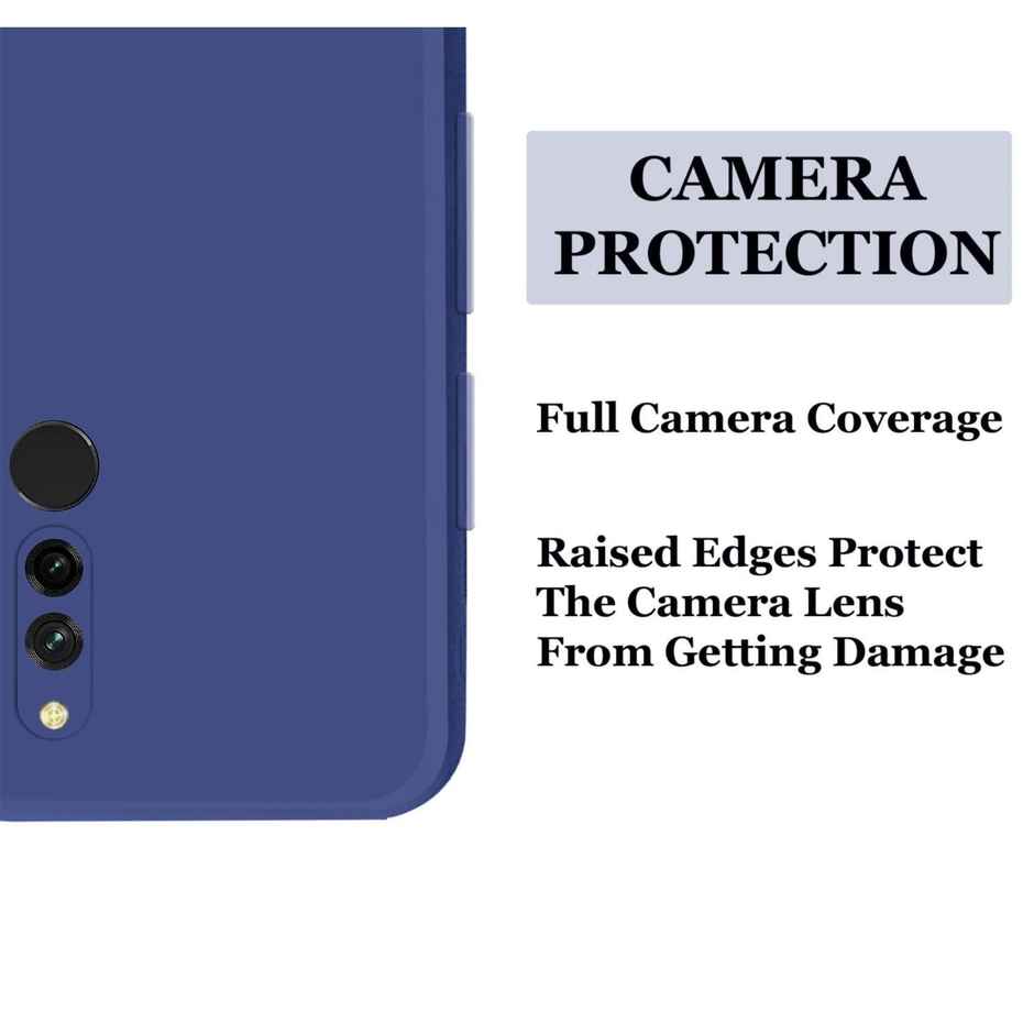 Artistque Case for Mi Redmi 8 Back Cover - Plain Liquid Silicone Case