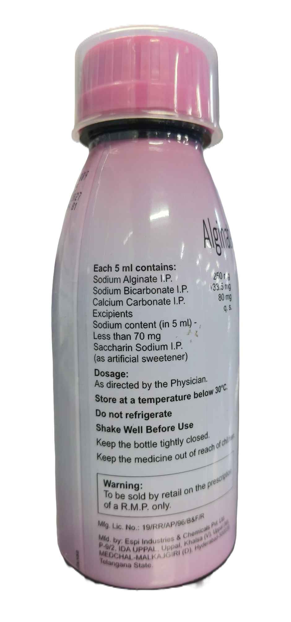 Evaraft Mint Sugar Free Oral Suspension