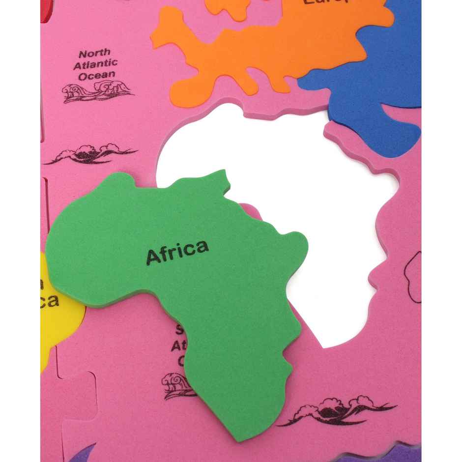 Ratna's Eva Continents Puzzle | Assorted