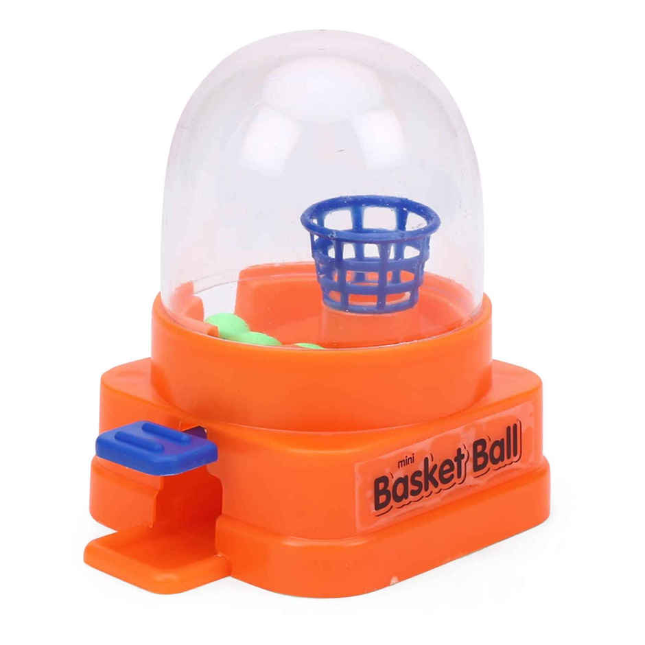 Storio Mini Basketball Game | Tabletop Basketball Toy - Yellow
