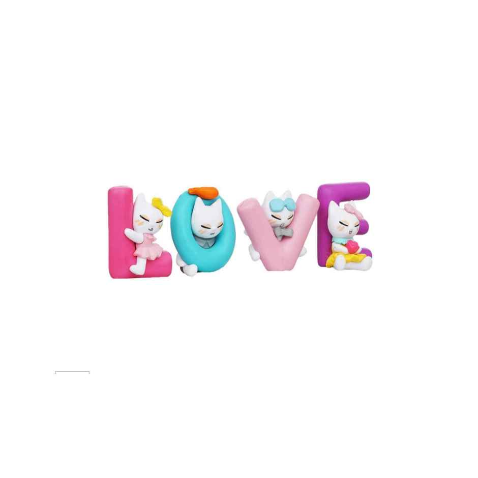 Casacraft by Pepperfry Love Animated Characters Multicolor Polyresin Showpc