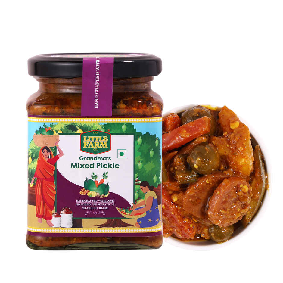 The Little Farm Co Mixed Pickle | Achaar, All Natural