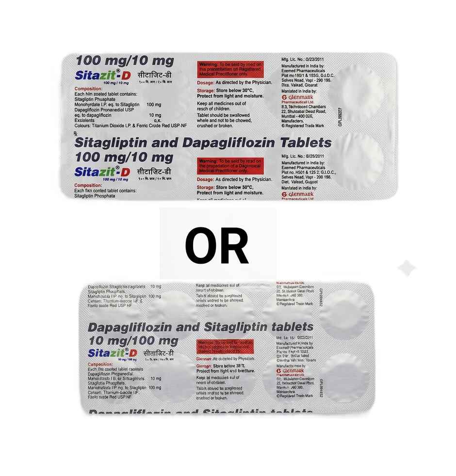 Sitazit-D 100mg/10mg Tablet