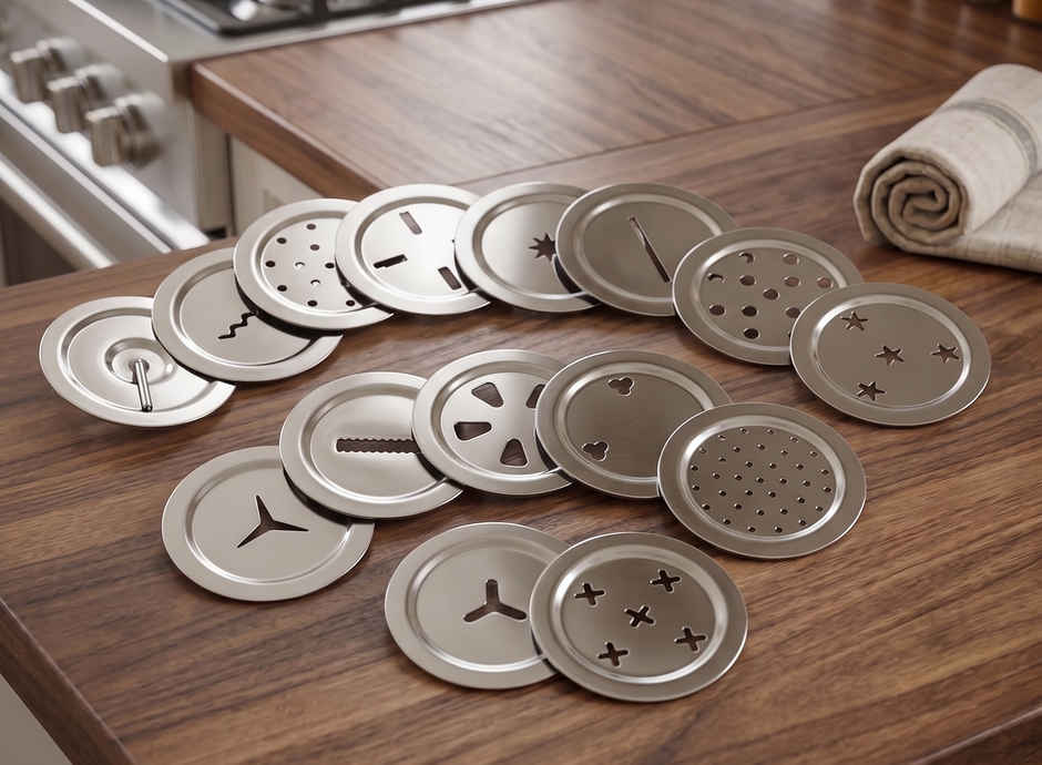 Everest Utility Kitchen Press with 15 Different Disks