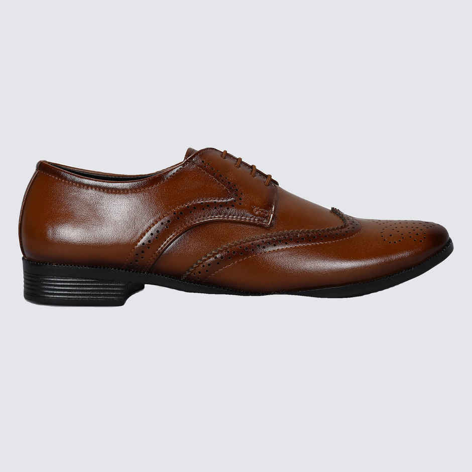 Paragon Men's Tan Pvc Formal Shoes K11242G UK 8