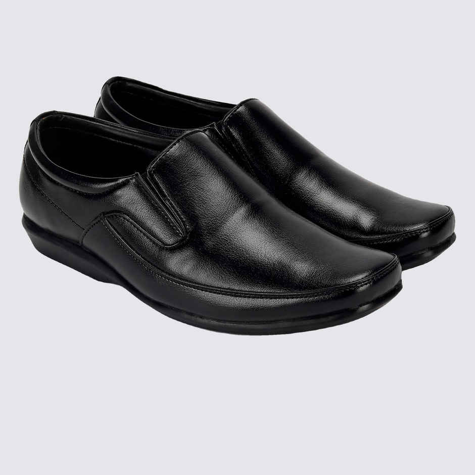 Paragon Men's Black Pvc Formal Shoes K11240G UK 6