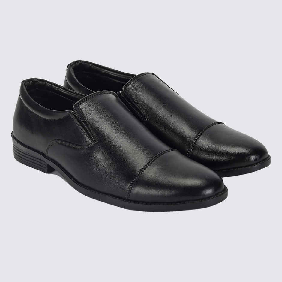 Paragon Men's Black Pvc Formal Shoes K11241G UK 6