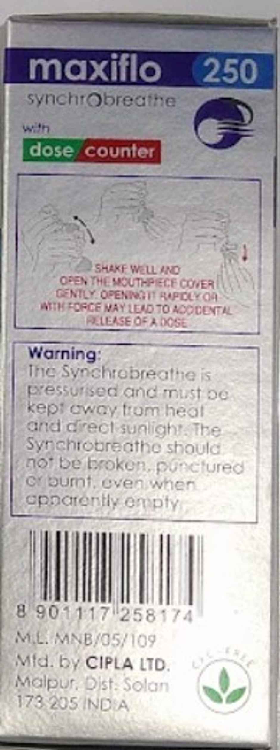 Maxiflo 250 Synchrobreathe
