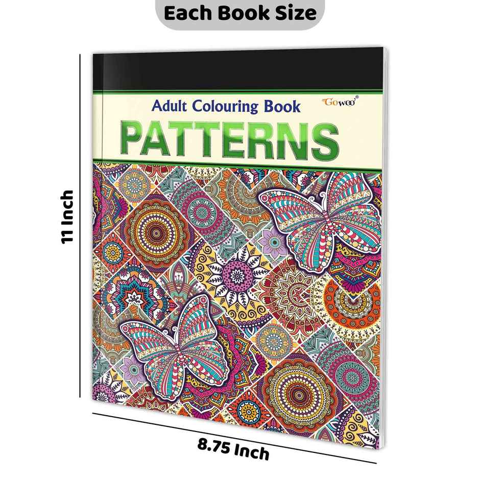 Patterns - Adult Colouring Book - Coloring Book for Adults | Creative Coloring Fun