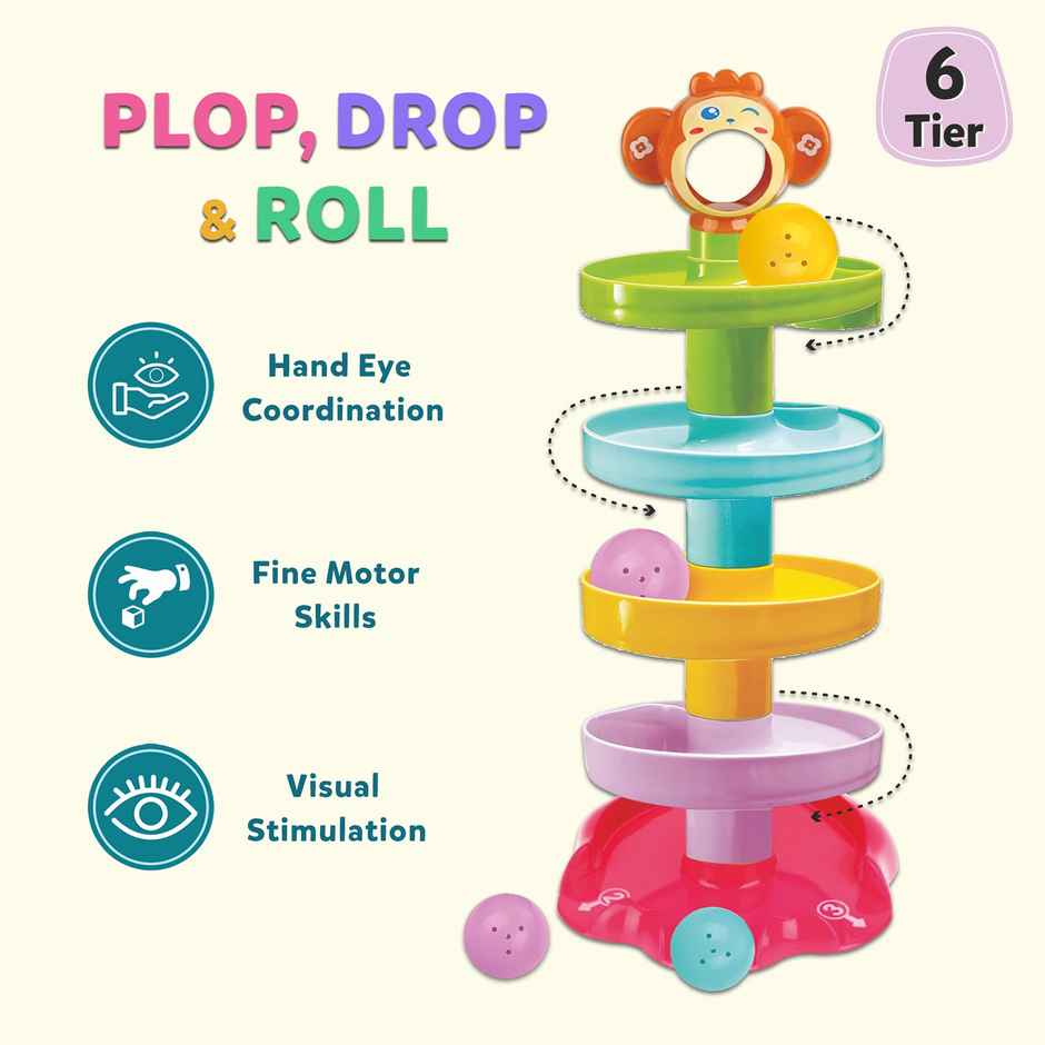 Little Berry Roll Ball Toy For Toddlers - Activity Toys - Lb70