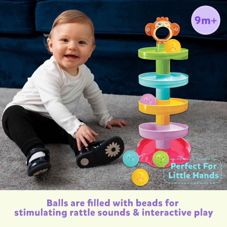 Little Berry Roll Ball Toy For Toddlers - Activity Toys - Lb70